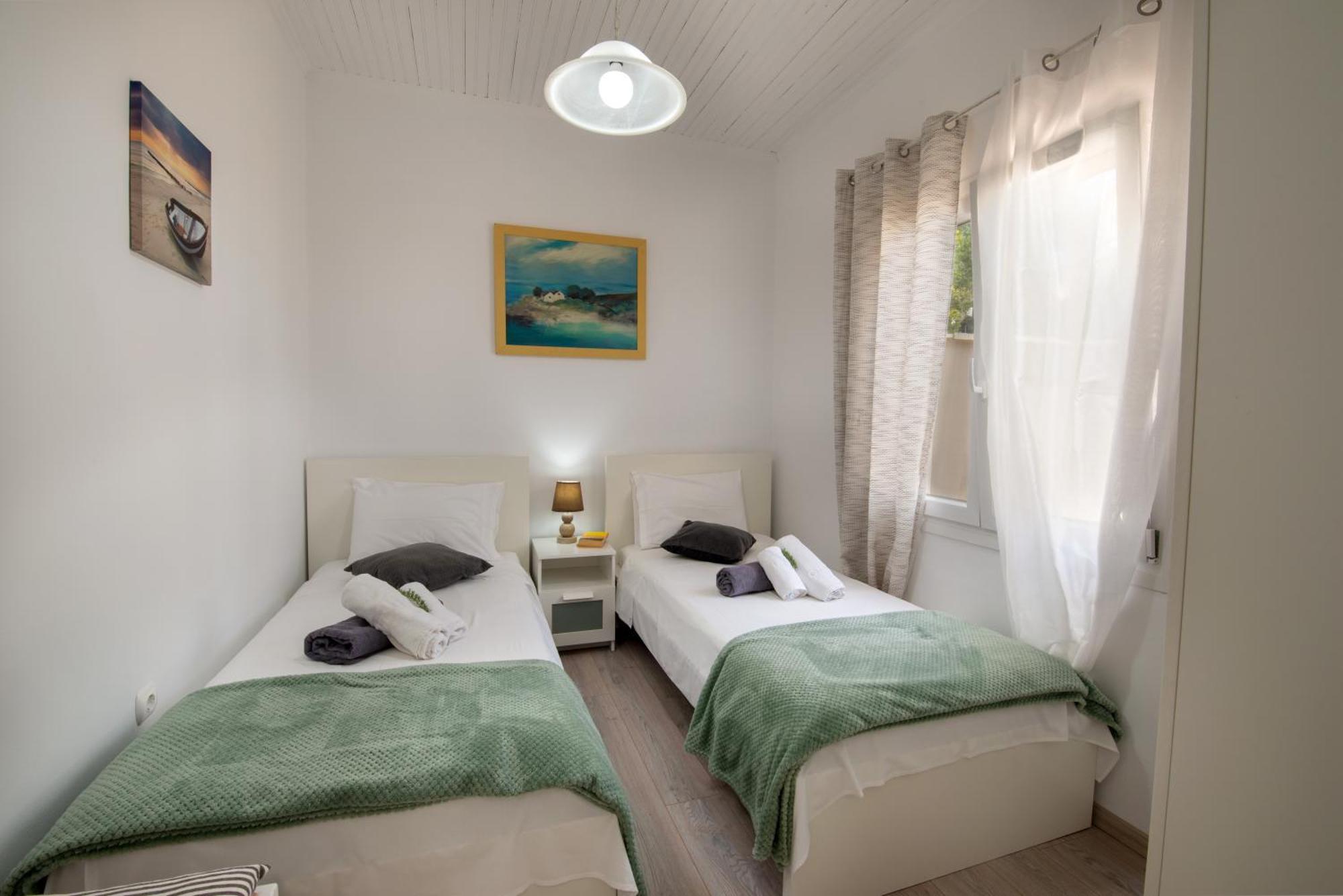Longós Loggos Seaview Cottage With Private Pool By Konnect מראה חיצוני תמונה