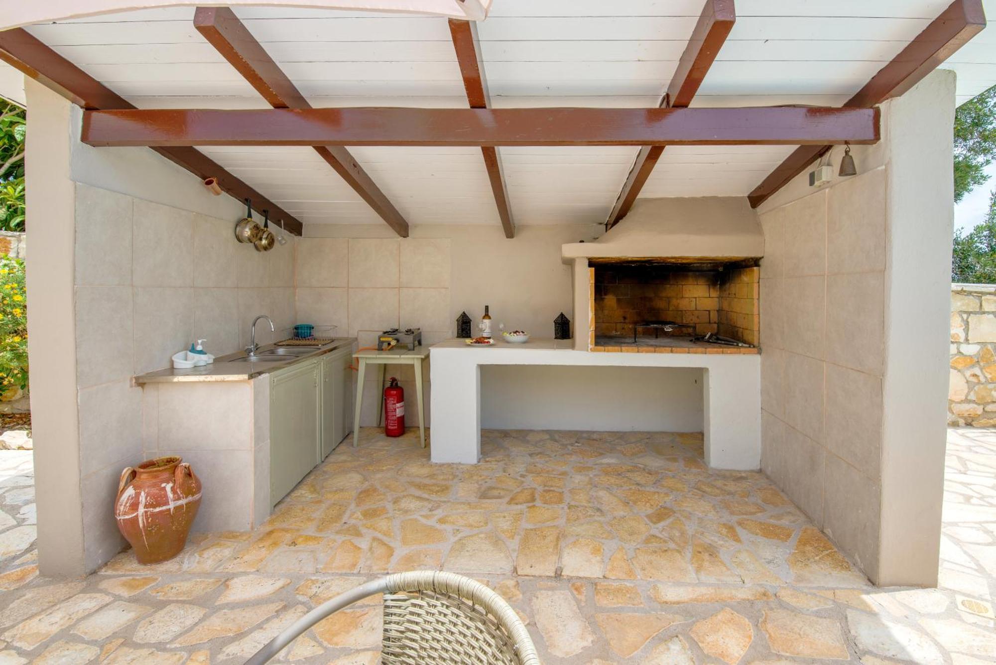 Longós Loggos Seaview Cottage With Private Pool By Konnect מראה חיצוני תמונה